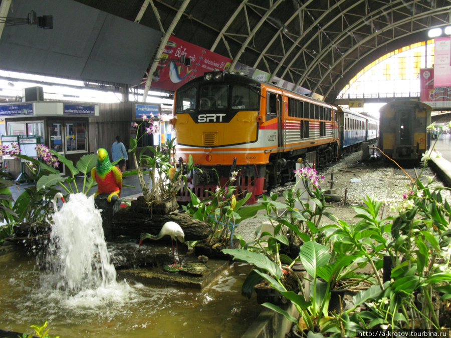 Таиландская железная дорога Центральный и Восточный Таиланд, Таиланд