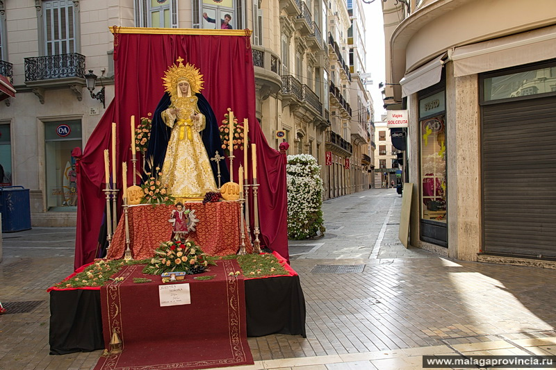 Уличные алтари Малага, Испания