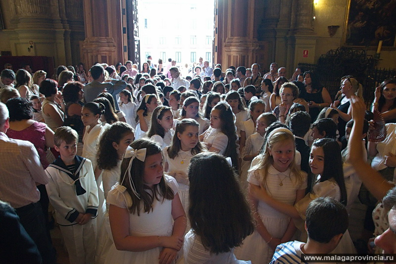 Праздник тела Христова Corpus Cristi, Малага, 26/06/2011 Малага, Испания