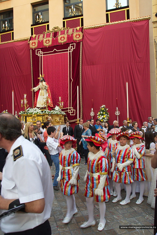 Праздник тела Христова Corpus Cristi, Малага, 26/06/2011 Малага, Испания