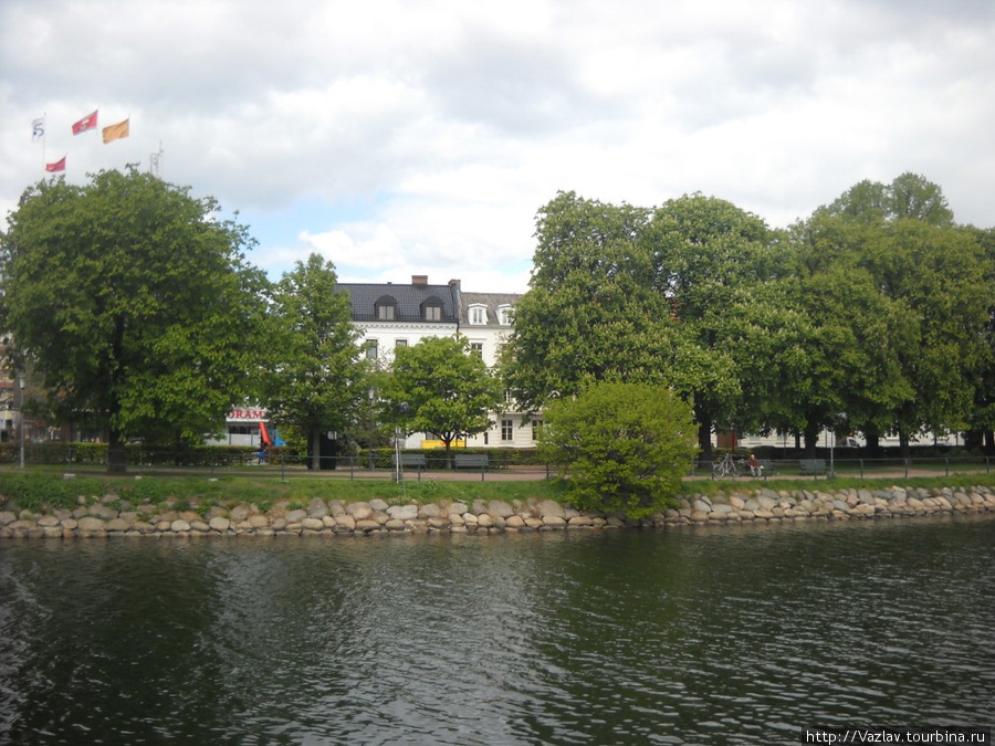 Живописное местечко Мальмё, Швеция