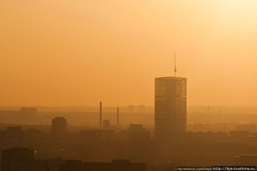 Виды Москвы с Шуховской башни Москва, Россия