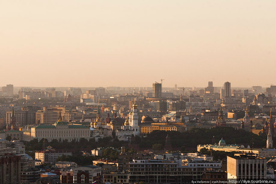 Вид на Кремль. Москва, Россия