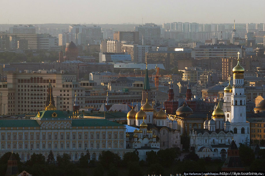 Виды Москвы с Шуховской башни Москва, Россия