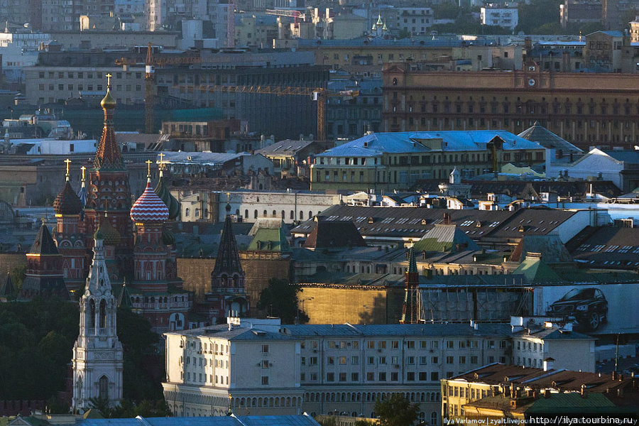 Виды Москвы с Шуховской башни Москва, Россия