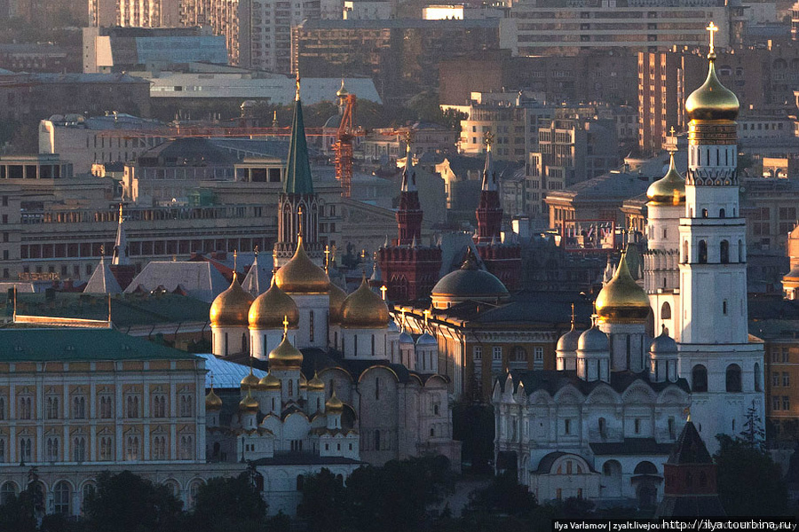 Виды Москвы с Шуховской башни Москва, Россия