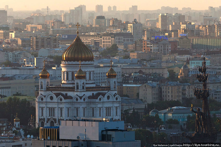 Виды Москвы с Шуховской башни Москва, Россия