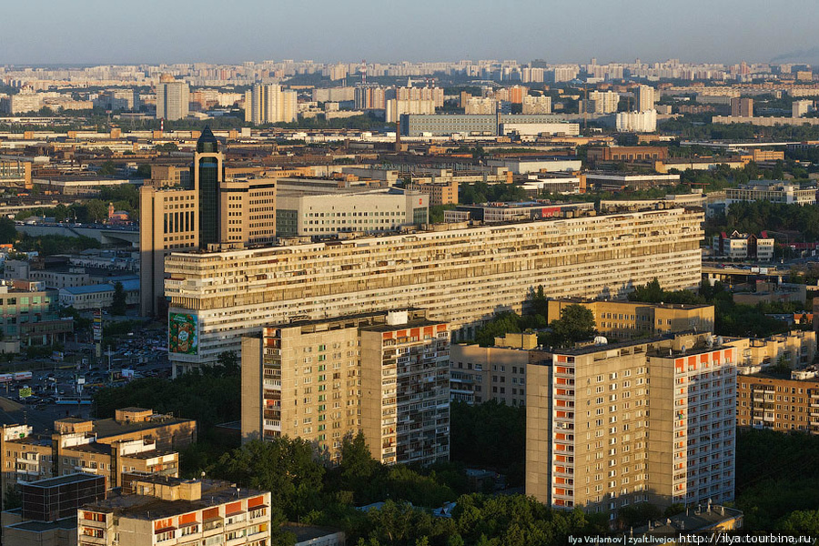 Виды Москвы с Шуховской башни Москва, Россия