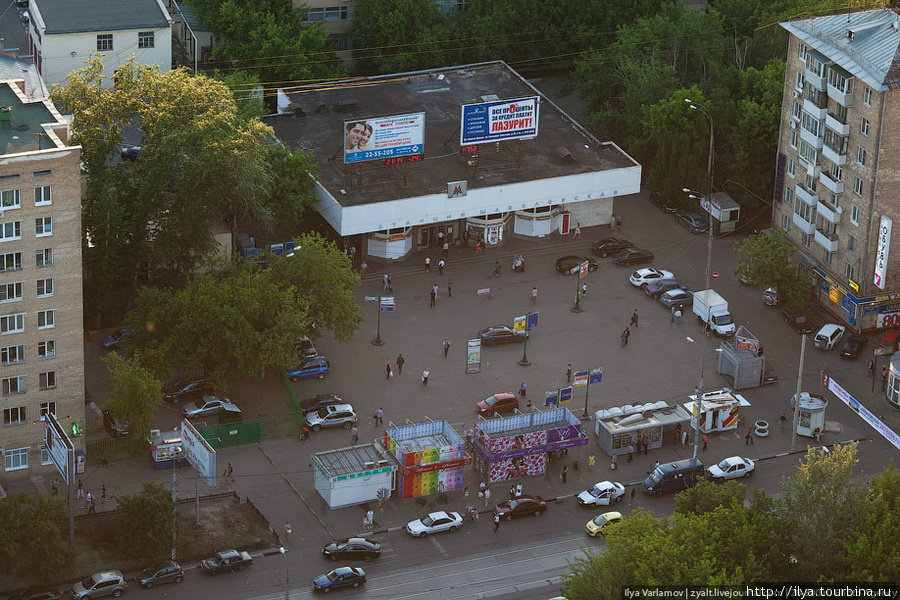 Виды Москвы с Шуховской башни Москва, Россия