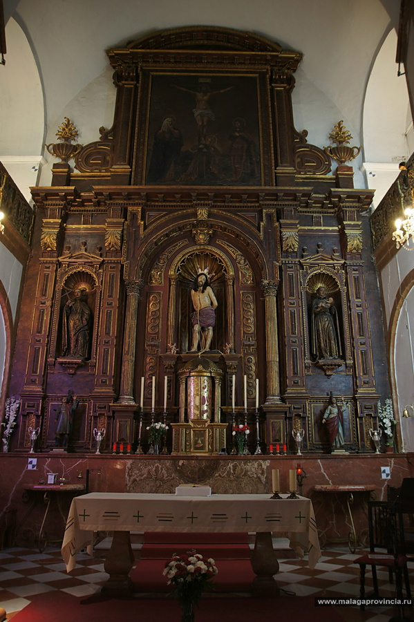 Церкви Малаги. Церковь Santo Cristo de la Salud Малага, Испания