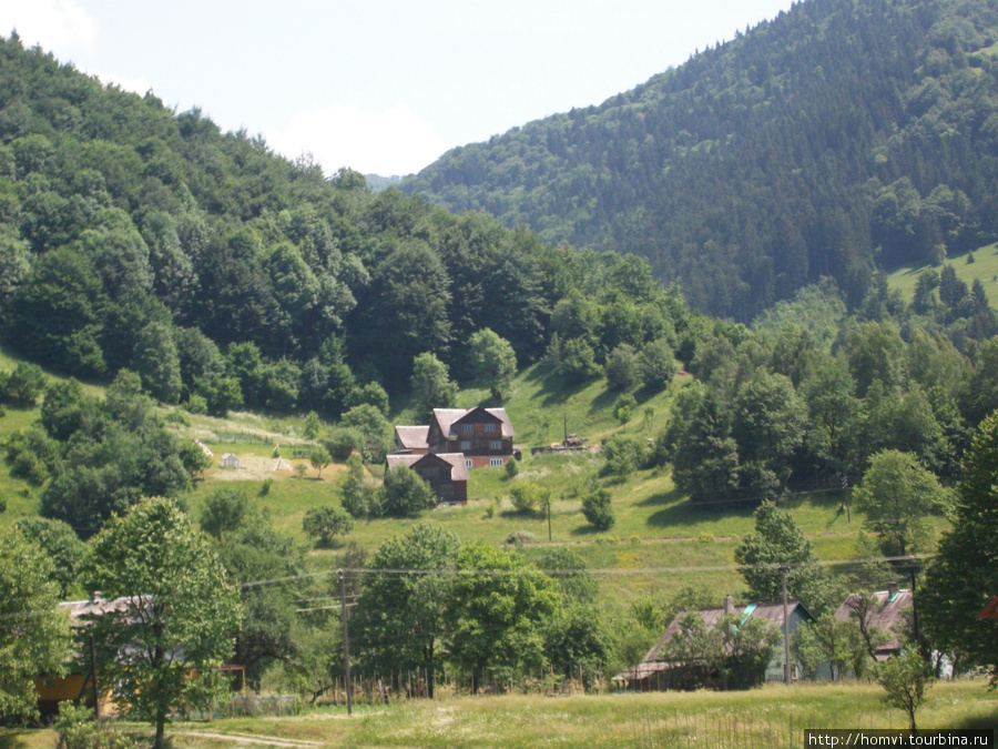 Прохладное лето в горах, и жаркое в предгорье Межгорье, Украина