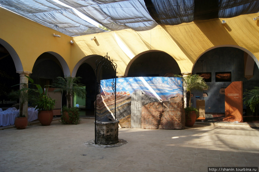 В музее естествознания в Кампече Кампече, Мексика
