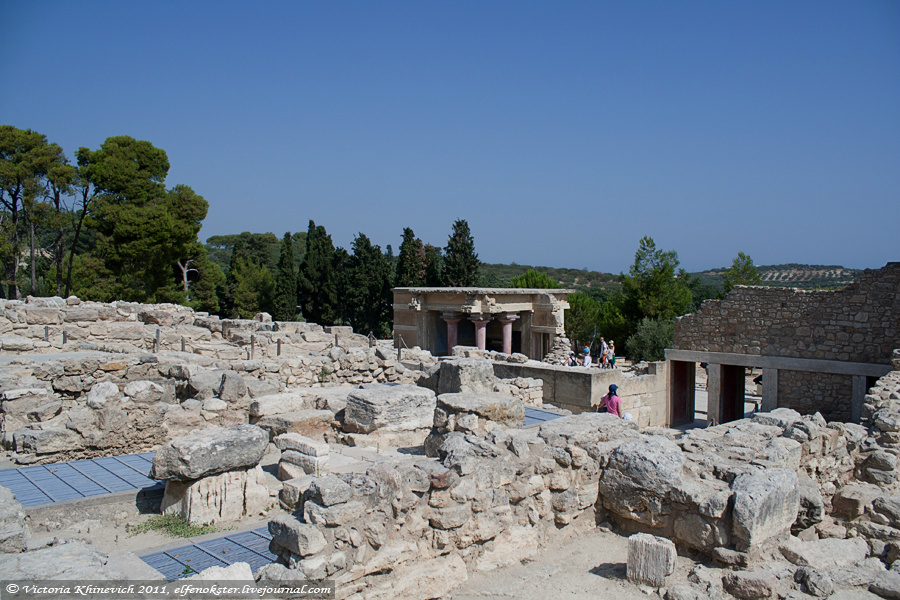 Кносский дворец и крепость Ираклиона Ираклион, Греция