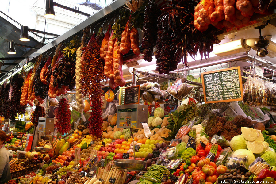 Рынок Бокерия Барселона, Испания