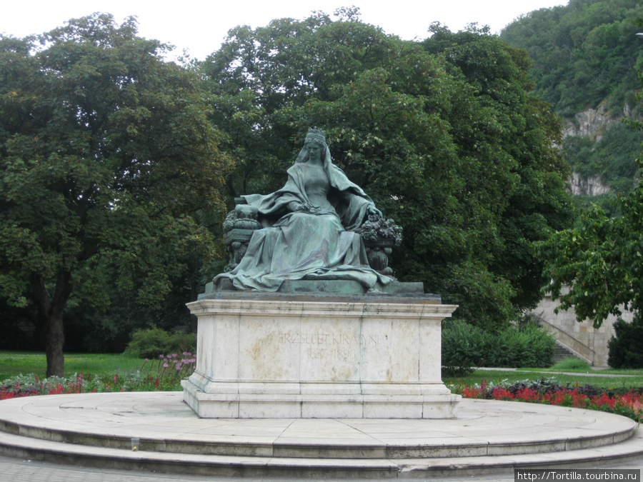 памятник Императрице Сисси Будапешт, Венгрия