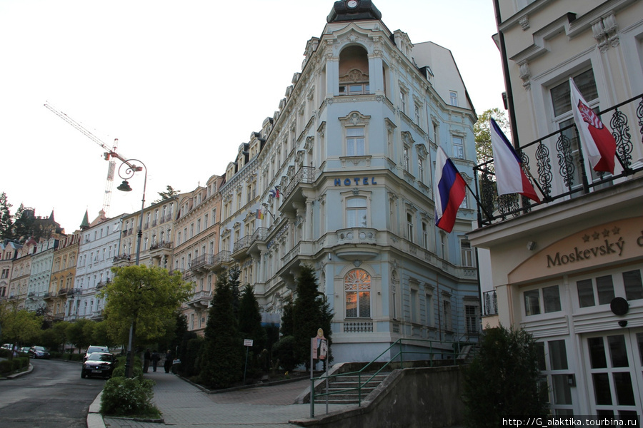 Внешний вид отеля Карловы Вары, Чехия