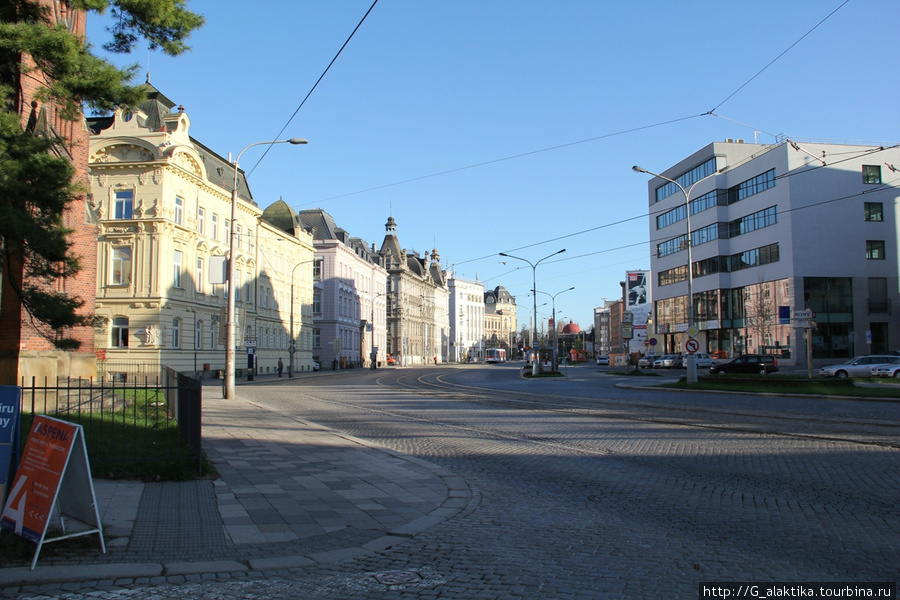 Оломоуц приятный провинциальный городок Оломоуц, Чехия