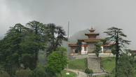 Перевал Дочула. Храм