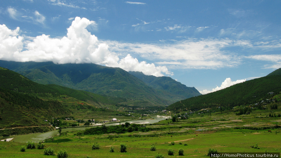 Долина Ловеса Район Пунакха, Бутан