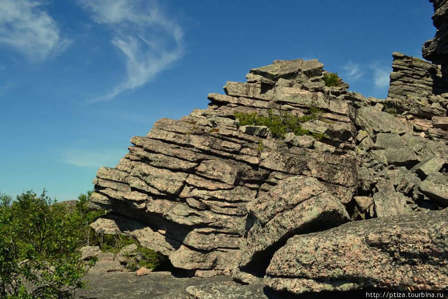 Высота 780 метров. Колчимский камень Пермский край, Россия