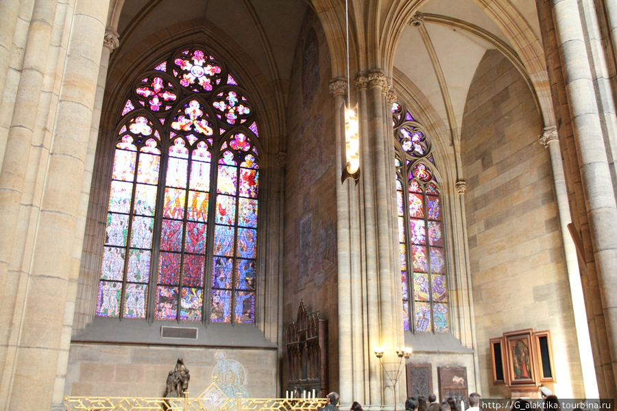 Собор св.Вита, боковые капеллы Прага, Чехия