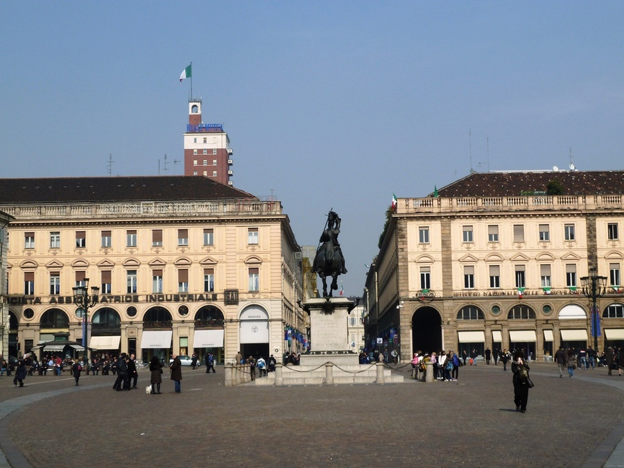 Piazza San Carlo Турин, Италия