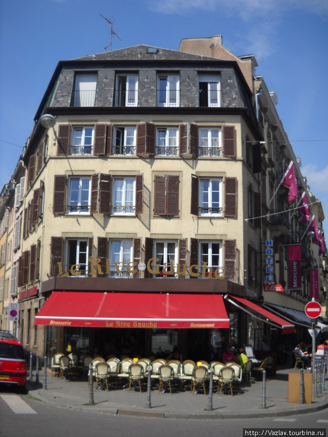 Классическая французская картинка Страсбург, Франция