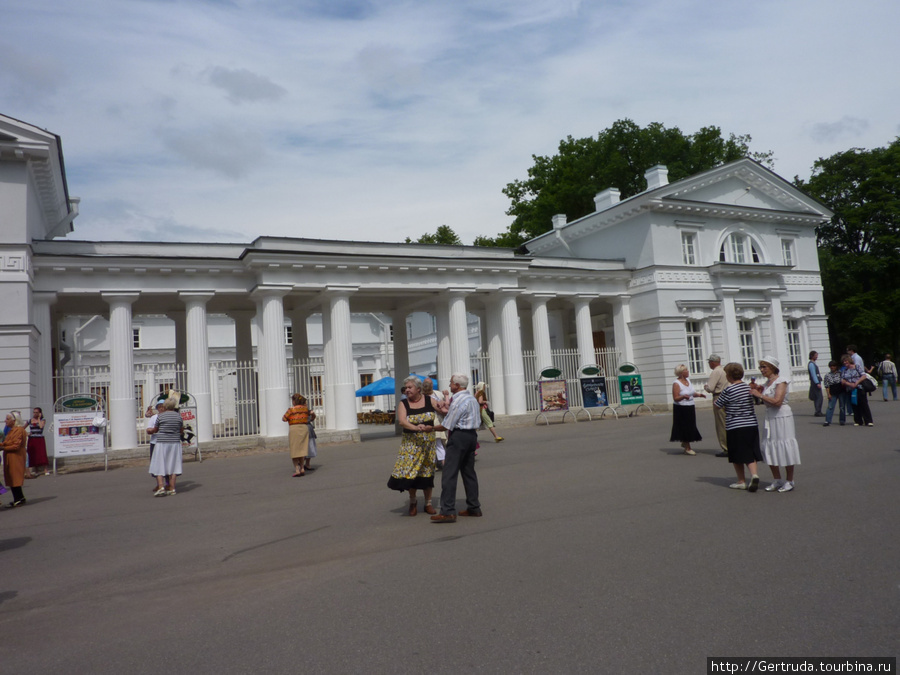 Прогулка в парке на Елагином острове. Санкт-Петербург, Россия