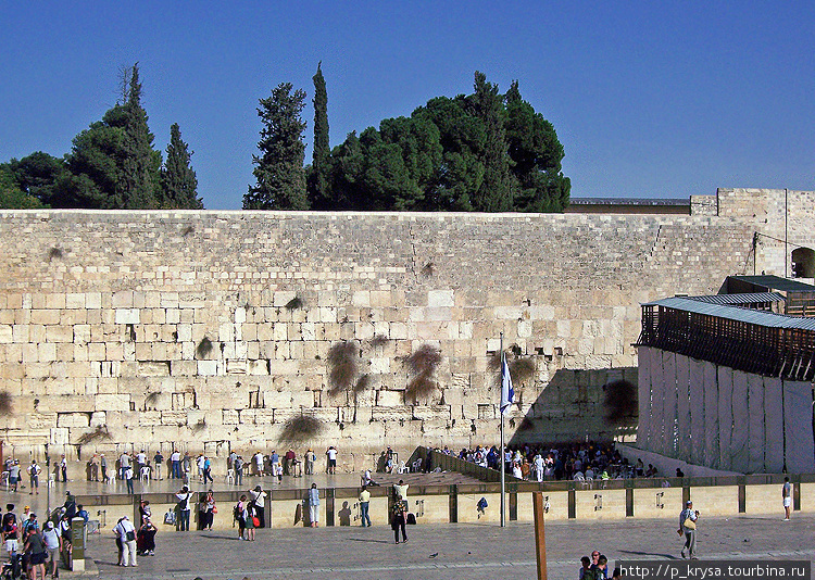 У Стены Плача Иерусалим, Израиль