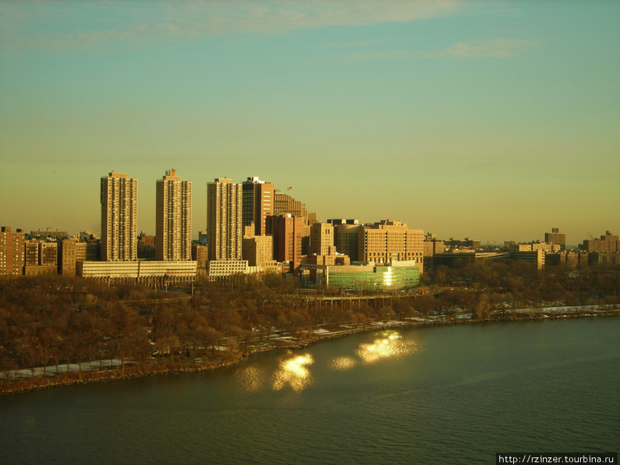 С моста Вашингтона Нью-Йорк, CША